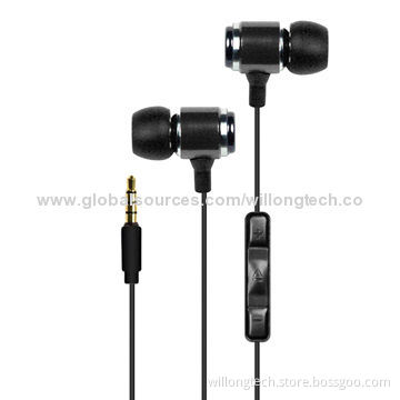 Fashion 3.5mm Connectors Earphones with Microphone for Laptop, iPodNew